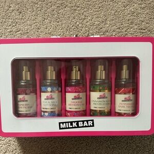 Bath and Body Works Milk Bar Mini Fine Body Fragrance Mist Sampler Gift Set